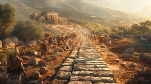 Why Roman roads was solid as Titans?